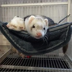 Mia's Pet Supply EONMIR Small Animal Sponge Double Hammock,
