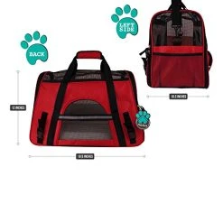 Mia's Pet Supply PetAmi Premium Airline Approved Soft-Sided Pet Travel Carrier
