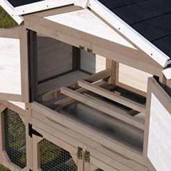 Mia's Pet Supply Zoovilla Country Style Chicken Coop Metal Nest Box