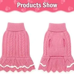 Mia's Pet Supply Turtleneck Dog Sweater