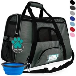 Mia's Pet Supply PetAmi Premium Airline Approved Soft-Sided Pet Travel Carrier