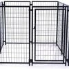 Mia's Pet Supply ALEKO DK5X5X4SQ Pet System DIY Box Kennel