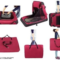 Mia's Pet Supply EliteField 3-Door Folding Soft Dog Crate - Indoor & Outdoor Travel Pet Home 23 Mia's Pet Supply EliteField 3-Door Folding Soft Dog Crate, Indoor & Outdoor Pet Home Travel