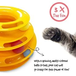 Mia's Pet Supply Mental Stimulation Physical Exercise Puzzle Cat Toys :