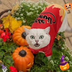 Mia's Pet Supply Apparel 5 Pcs Fall Halloween Dog Shirt Halloween