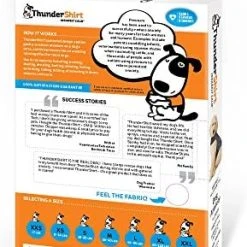 Mia's Pet Supply ThunderShirt Polo Dog Anxiety Jacket Apparel