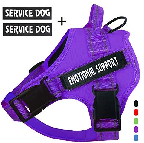 Mia's Pet Supply No-Pull Emotional Support Pet Vest Harness - Reflective, Breathable & Adjustable for Cats & Dogs 15 Mia's Pet Supply Leashes And Harness No-Pull Emotional Support Pet Vest Harness, Reflective Breathable And Adjustable