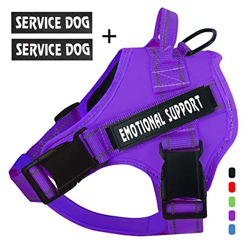 Mia's Pet Supply No-Pull Emotional Support Pet Vest Harness - Reflective, Breathable & Adjustable for Cats & Dogs 20 Mia's Pet Supply Leashes And Harness No-Pull Emotional Support Pet Vest Harness, Reflective Breathable And Adjustable