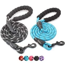 Mia's Pet Supply Strong Dog Leash With Comfortable Padded Handle Leashes And Harness