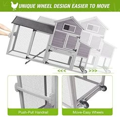 Mia's Pet Supply Chicken Coop With Run Outdoor Hen House Chicken Coop Cages