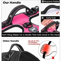 Mia's Pet Supply PoyPet No Pull Dog Harness - Reflective, No Choke Front Lead for Comfort & Safety 22 Mia's Pet Supply PoyPet No Pull Dog Harness, No Choke Front Lead Dog Reflective Harness Leashes And Harness