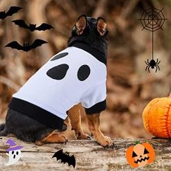 Mia's Pet Supply Apparel 5 Pcs Fall Halloween Dog Shirt Halloween