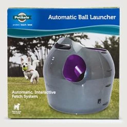 Mia's Pet Supply : PetSafe Automatic Ball Launcher Dog Toy, Tennis Ball Throwing Machine For Dogs