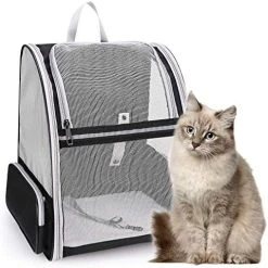 Mia's Pet Supply Lollimeow Pet Carrier Backpack For Dogs And Cats Travel