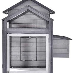 Mia's Pet Supply PawHut Large 100" Solid Wood Deluxe Outdoor Chicken Coop - Durable & Spacious Chicken Cage 16 Mia's Pet Supply PawHut Large 100