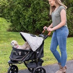 Mia's Pet Supply No-Zip Jogger Pet Stroller for Cats & Dogs - Lightweight Travel Stroller 12 Mia's Pet Supply Pet Gear No-Zip Jogger Pet Stroller For Cats/Dogs Travel