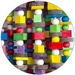 Mia's Pet Supply Aviary & Perches Delokey Large Bird Parrot Chewing Toy - Large Macaws Cokatoos, African Grey