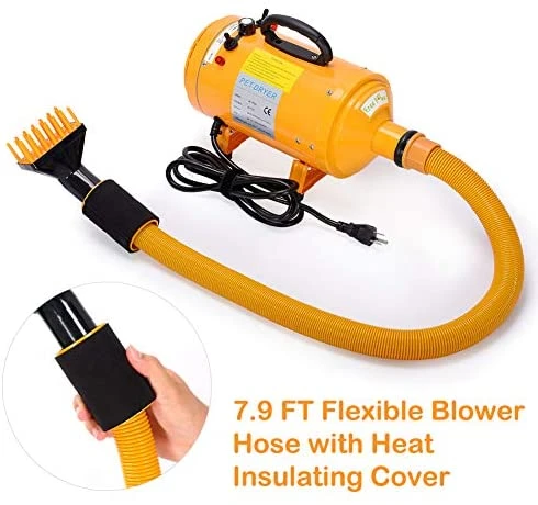 Mia's Pet Supply Free Paws Pet Dryer - High-Speed Dog & Cat Hair Blower for Quick Drying 3 Mia's Pet Supply Free Paws Pet Dryer For Dog Cat Hair Blower,