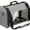 Mia's Pet Supply X-ZONE Portable Pet Bird Parrot Carrier Transparent Breathable Travel Cage
