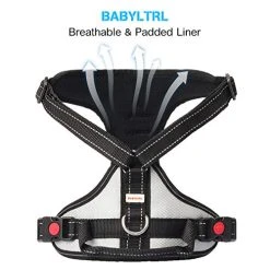 Mia's Pet Supply : Babyltrl Big Dog Harness No-Pull Anti-Tear Adjustable