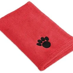 Mia's Pet Supply DII Bone Dry Microfiber Dog Bath Towel with Embroidered Paw Print - Quick Dry & Absorbent 36 Mia's Pet Supply DII Bone Dry Microfiber Dog Bath Towel With Embroidered Paw Print Hygiene