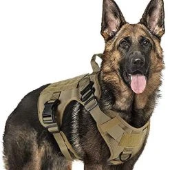 Mia's Pet Supply Tactical Dog Harness Vest with Handle - Large Size, Durable & Comfortable for Dogs 25 Mia's Pet Supply Leashes And Harness Tactical Dog Harness Vest Large With Handle