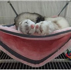 Mia's Pet Supply EONMIR Small Animal Sponge Double Hammock Rabbit Houses & Accessories