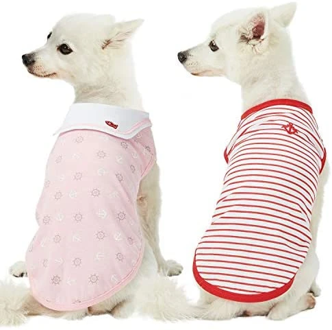 Mia's Pet Supply Patriotic Blueberry Pet Apparel - Pack of 2 Soft & Comfy USA Flag Cat & Dog Outfits 14 Mia's Pet Supply Blueberry Pet Pack Of 2 Soft & Comfy Patriotic Spirit USA Stars Stripes American Flag Apparel