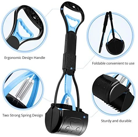 Mia's Pet Supply Non-Breakable Pooper Scooper for Dogs and Cats - Durable & Hygienic Pet Waste Cleanup Tool 2 Mia's Pet Supply Hygiene PPOGOO Non-Breakable Pet Pooper Scooper For Dogs And Cats