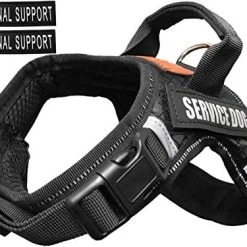Mia's Pet Supply Reflective Dog Vest Harness - Woven Nylon & Neoprene Handle | ALBCORP Service 25 Mia's Pet Supply Leashes And Harness ALBCORP Service Dog Vest Harness - Reflective - Woven Nylon, Neoprene Handle