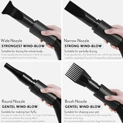 Mia's Pet Supply Upgraded Dog Dryer, Quick Dry Dog Grooming Dryer Blower Hygiene