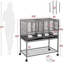 Mia's Pet Supply Aviary & Perches YAHEETECH 41.5