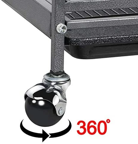 Yaheetech 52" 6-Level Metal Rabbit Cage with 3 Front Doors, Feeder & Wheels - Durable Pet House for Rabbits, Guinea Pigs, and Small Animals 5 Mia's Pet Supply Houses, Pens & Crates Yaheetech 52" 6 Level Metal Rabbit Cage With 3 Front Doors/Feeder/Wheels