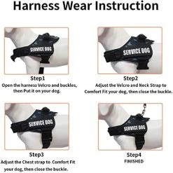 Mia's Pet Supply Dihapet Dog Harness & Service Vest - Top 10 Rated for Comfort & Safety 22 Mia's Pet Supply Dihapet Dog Harness, Service Dog Vest