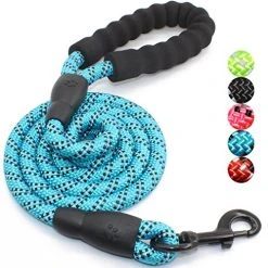 Mia's Pet Supply Strong Dog Leash With Comfortable Padded Handle Leashes And Harness