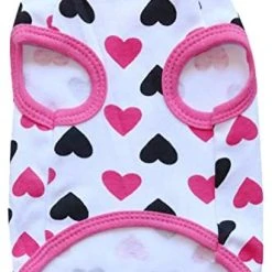 Mia's Pet Supply DroolingDog Small Dog Clothes Pet Apparel Dog T Shirt Cat Shirts For Small Dogs, Medium, Pink : Pet Supplies