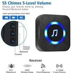 Mia's Pet Supply EverNary Dog Door Bell Wireless Doggie Doorbells For Potty Training