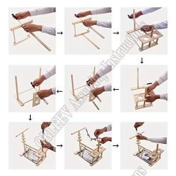 Mia's Pet Supply : QBLEEV Parrot Wood Stand Perch Bird Playstand Playground