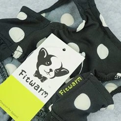 Fitwarm Cute Polka Dot Ribbon Dog Dress - Cozy Dog Shirt & Pet Apparel, Small Size 15 Mia's Pet Supply Fitwarm Cute Polka Dot Ribbon Dog Dress Dog Clothes Cozy Dog Shirt Pet Dress, Small Apparel