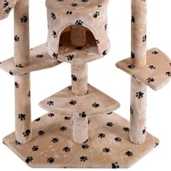 Mia's Pet Supply Tangkula Cat Tree, Kitten Condo Multi-Level Activity Tower Pet Furniture
