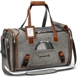 Mia's Pet Supply Mr. Peanut's Airline Approved Soft Sided Pet Carrier