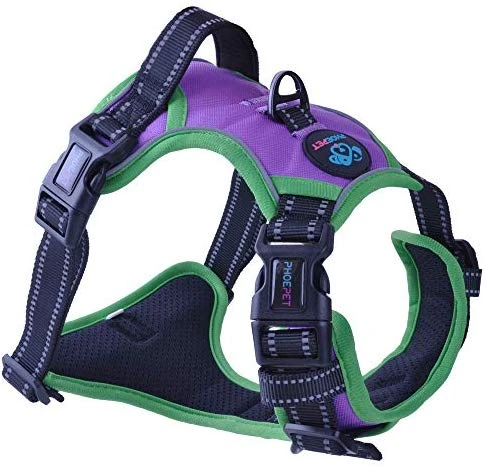 Mia's Pet Supply 2019 Upgraded No-Pull Dog Harness - 3M Reflective Adjustable Vest for Dogs 7 Mia's Pet Supply Leashes And Harness PHOEPET 2019 Upgraded No Pull Dog Harness, 3M Reflective Adjustable Vest