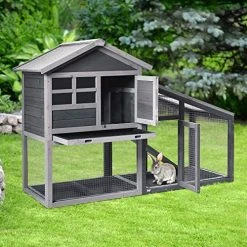 Mia's Pet Supply Tangkula Large Chicken Coop With Ventilation Door, Removable Tray, Ramp