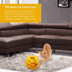 Mia's Pet Supply Mental Stimulation Physical Exercise Puzzle Cat Toys :