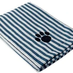 Mia's Pet Supply DII Bone Dry Microfiber Dog Bath Towel with Embroidered Paw Print - Quick Dry & Absorbent 30 Mia's Pet Supply DII Bone Dry Microfiber Dog Bath Towel With Embroidered Paw Print Hygiene