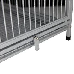 Mia's Pet Supply Aviary & Perches Heavy Duty Wrought Iron Travel Bird Cage Carrier