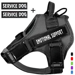 Mia's Pet Supply No-Pull Emotional Support Pet Vest Harness - Reflective, Breathable & Adjustable for Cats & Dogs 38 Mia's Pet Supply Leashes And Harness No-Pull Emotional Support Pet Vest Harness, Reflective Breathable And Adjustable