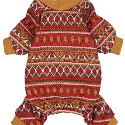 Mia's Pet Supply Fitwarm Dog Sweater Knitted Pajamas