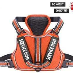 Mia's Pet Supply Leashes And Harness Service Dog Harness, No Pull Harness With Handle