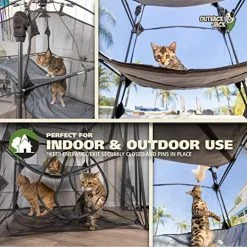 Mia's Pet Supply Outback Jack Outdoor Cat Enclosures For Indoor Cats Cat Toys